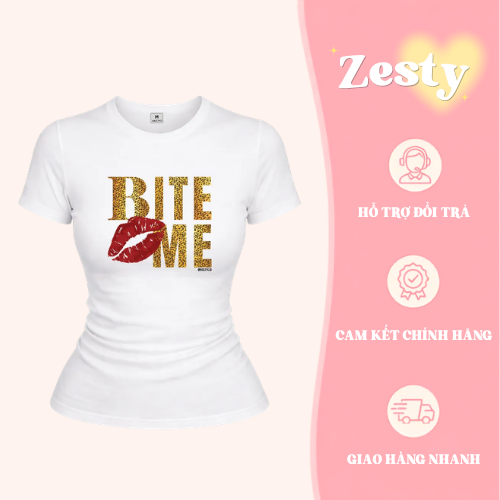 Áo Croptop Nữ Zesty Basic Organic Đen Thun Co Giãn Áo Croptop Zesty Áo Croptop Zesty Basic Organic Đen chất cotton organic co giãn