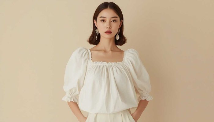 Áo babydoll mặc với quần gì